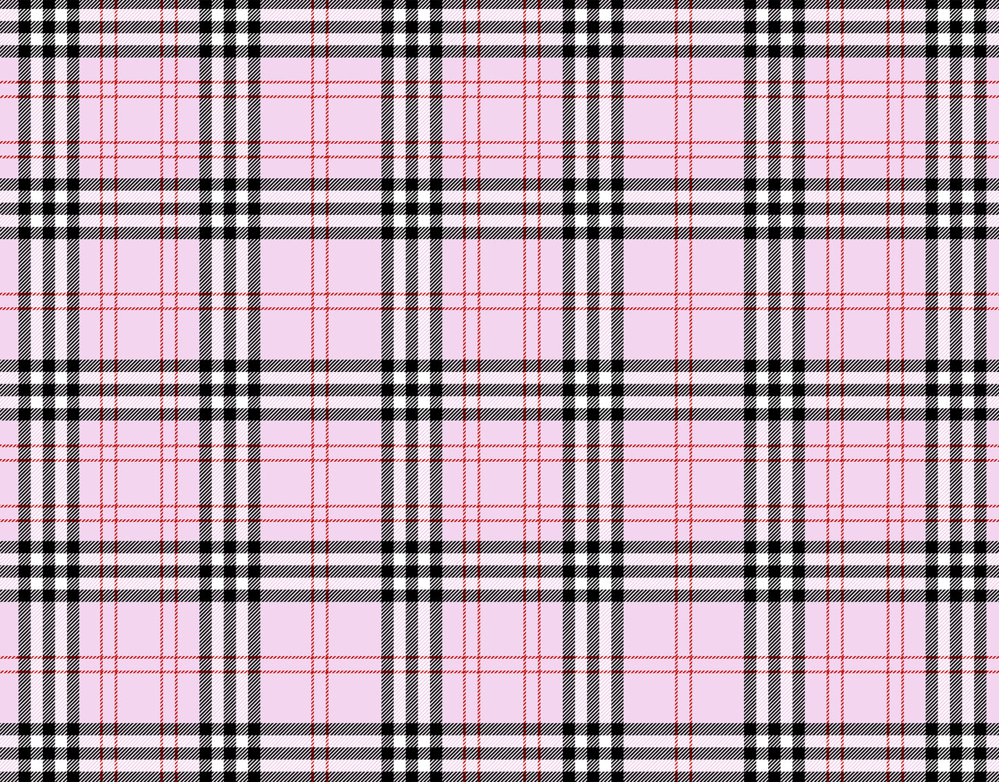 Pink Plaid Tartan Sneakal Sheet