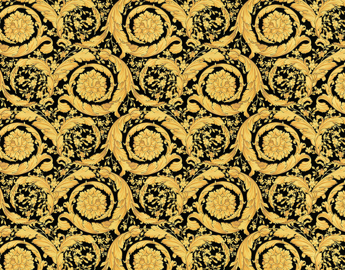 Black and Gold Baroque Sneakal Sheet